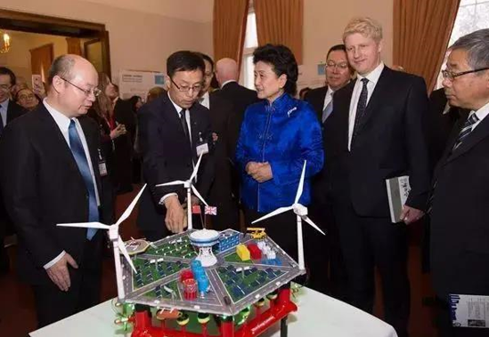 校长姚郁向国务院副总理刘延东等中外来宾介绍我校最新科研成果