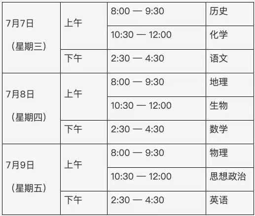 北京2021年第二次普通高中学考合格考7日开考