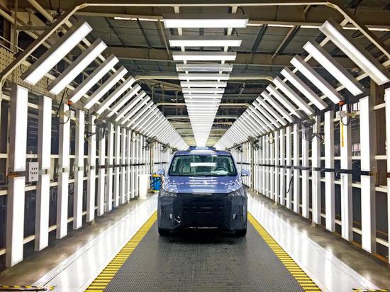 某款国产氢燃料电池乘用车于2020年9月正式下线。图/受访者提供