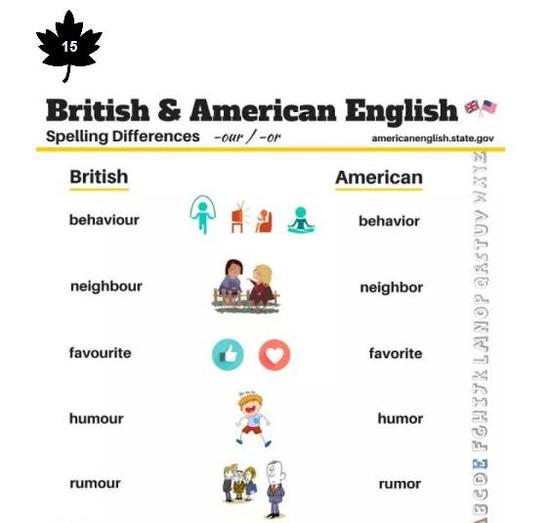 宝宝来找茬儿英国人和美国人不一样的表达