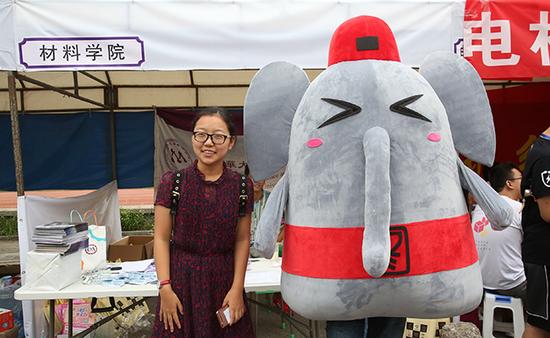 清华新生报到
