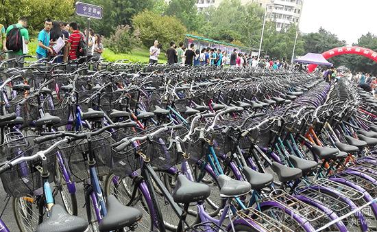 清华新生报到