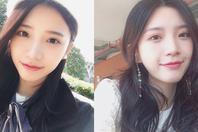 同济校花置身麦田神情陶醉