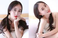 同济校花置身麦田神情陶醉