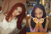 同济校花置身麦田神情陶醉