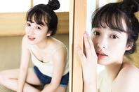 同济校花置身麦田神情陶醉