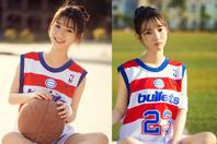 同济校花置身麦田神情陶醉