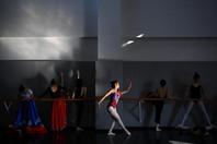 同济校花置身麦田神情陶醉