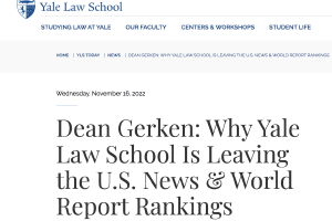 美国法学院新动作 或将不再要求LSAT、GRE等标化考试成绩