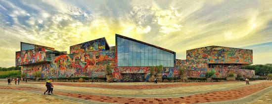 四川美术学院美术馆全景