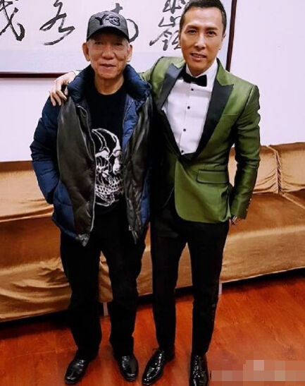 甄子丹与袁和平合影:33年前他把我带入电影圈