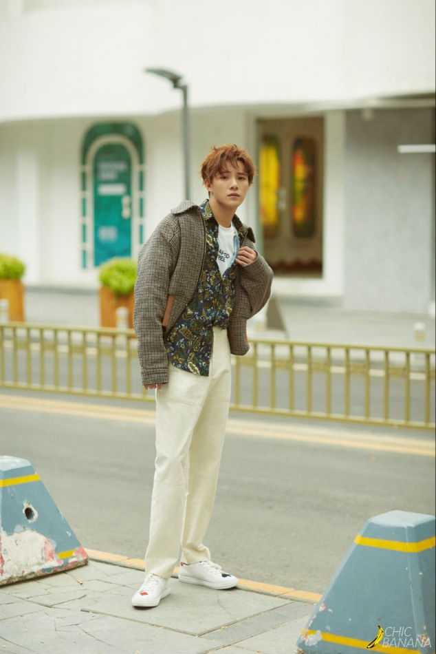 黄圣池时尚大片童趣纯真 初秋浪漫令人一瞥倾心