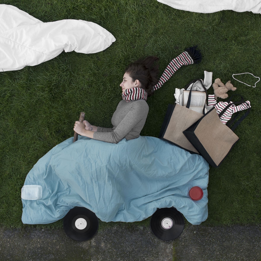 趣味十足的地板情景设置