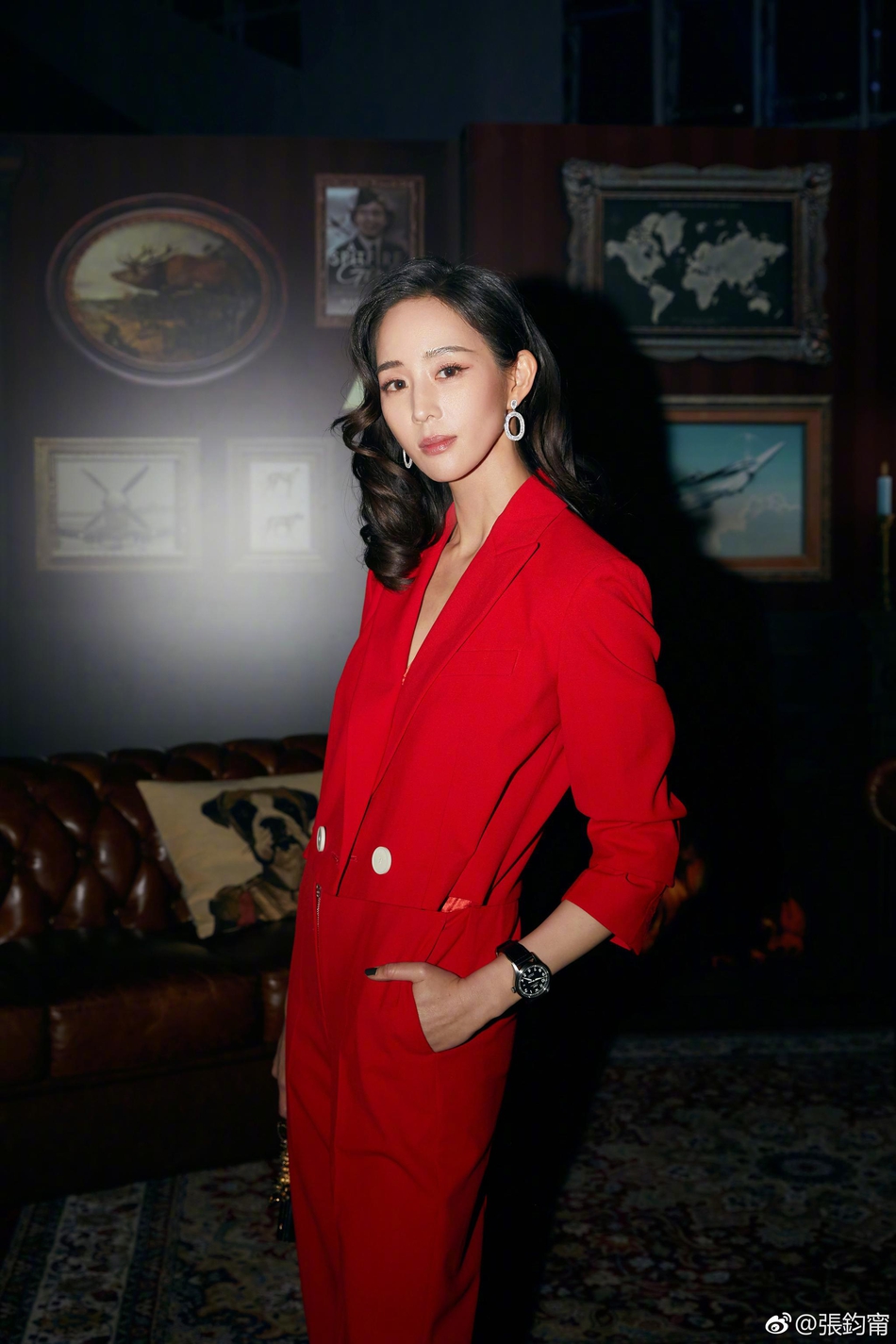 张钧甯西装造型展现精致优雅_高清图集_新浪网