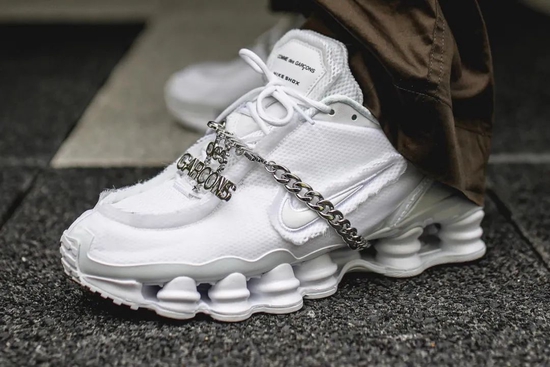 CdG x Nike Shox TL