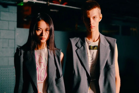 Raf Simons x Philippe Vandenberg / Via VOGUE