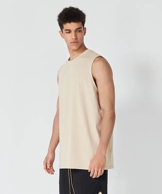 CH 纯色基础款汗背心男潮牌夏季运动坎肩