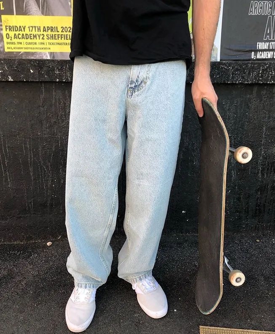 POLAR SKATE CO BIG BOY JEANS 滑板宽松阔腿牛仔长裤