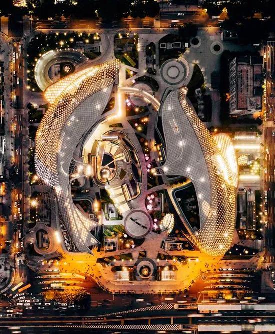 广州天环广场平面图图片
