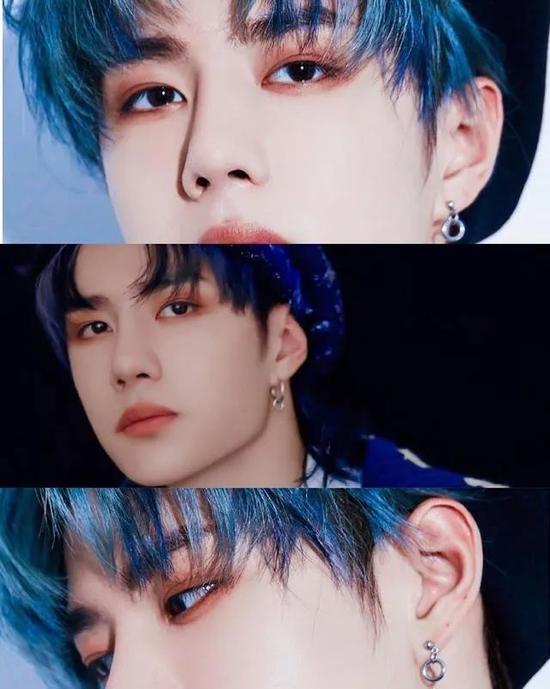 蔡徐坤小鬼的舞台妆 瞬间让舞台感炸裂|眼妆|妆容|酷盖_新浪时尚_新浪