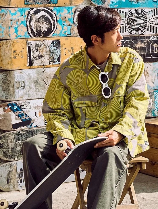 Levi's 李维斯滑板系列22秋季新款男士衬衫