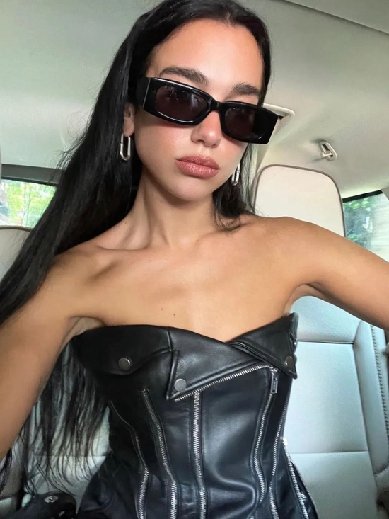 Miu Miu & Dion Lee / Via Dua Lipa