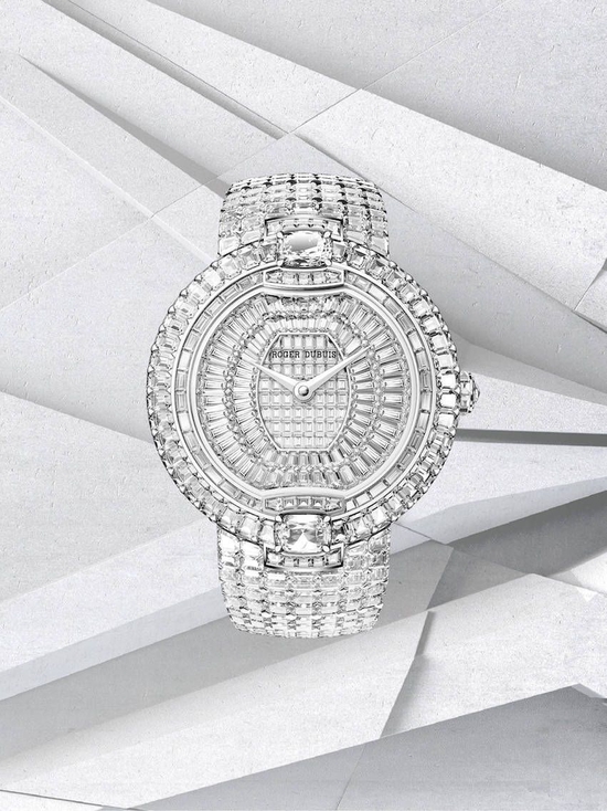 罗杰杜彼Roger Dubuis名伶系列高级珠宝腕表（单摆轮高级珠宝腕表，铂金高级珠宝腕表）