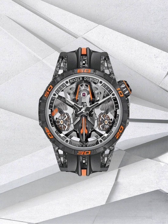 罗杰杜彼Roger Dubuis王者竞速系列FEW OFF双飞行陀飞轮腕表