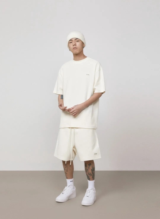  S45 华夫格美式针织短裤