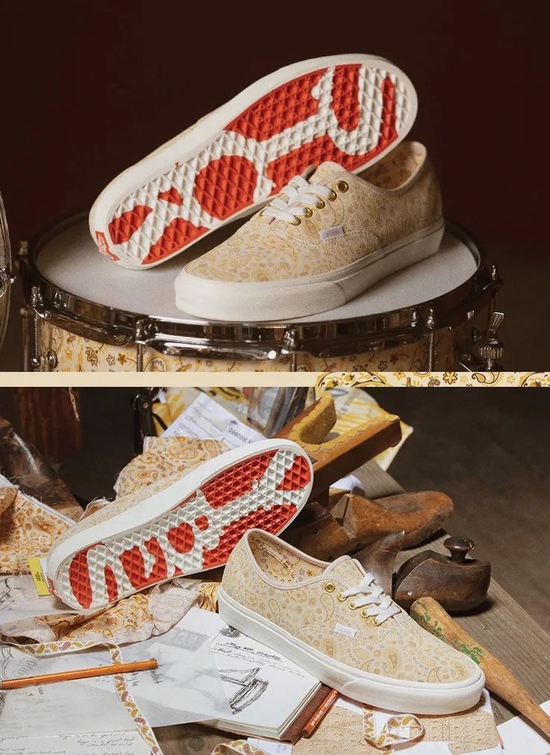 VANS ANDERSON PAAK 联名彩色腰果花帆布鞋