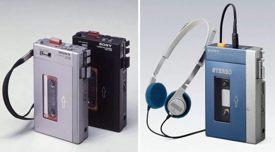  左：Pressman，右：Walkman