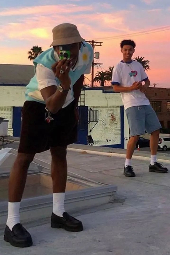  Tyler， The Creator 上脚 Paraboot