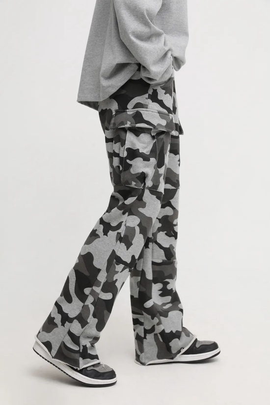 MASONPRINCE 迷彩宽松运动休闲裤