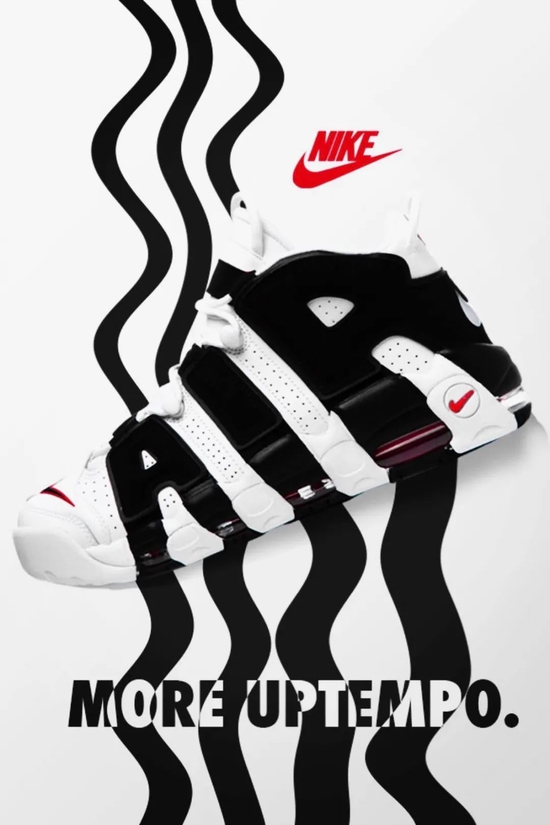 皮蓬签名鞋 　　Nike Air More Uptemo（1996）