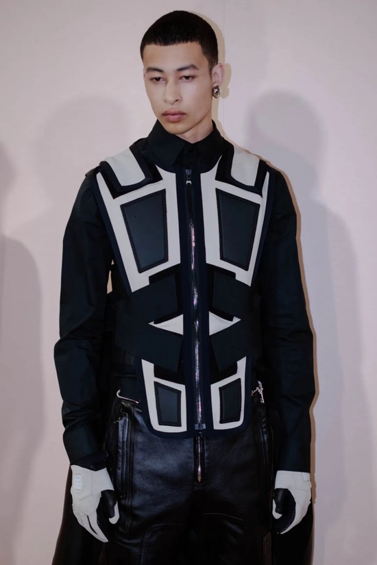 Balmain Backstage / Via WWD