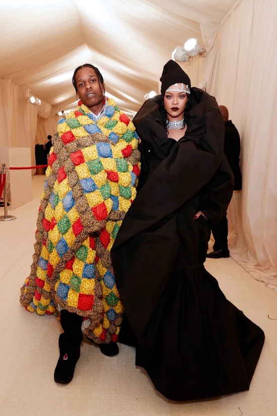 A$AP Rocky & Rihanna / Via VOGUE