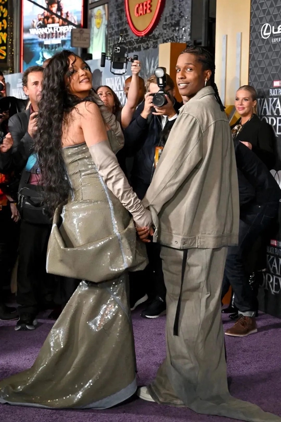 Rihanna & A$AP Rocky / Via British GQ