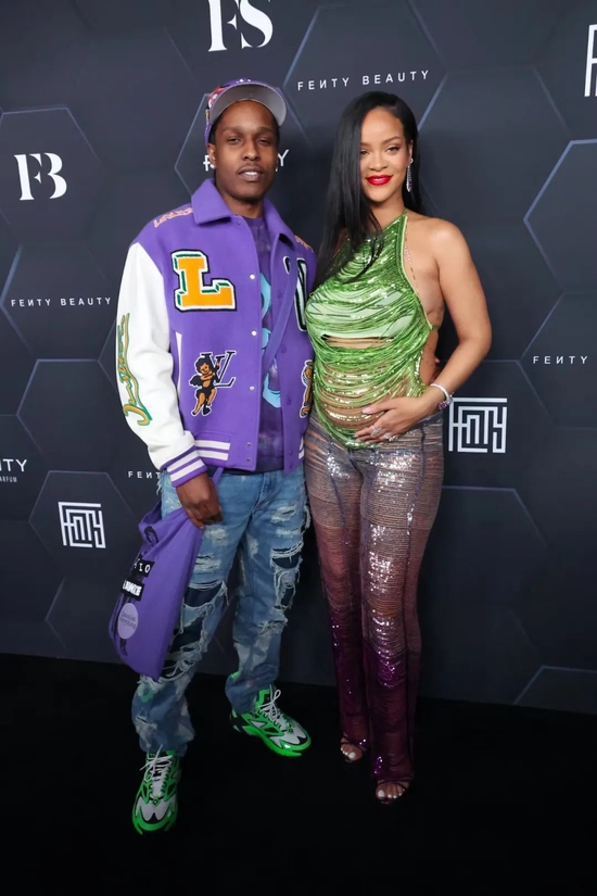 A$AP Rocky & Rihanna / Via PEOPLE