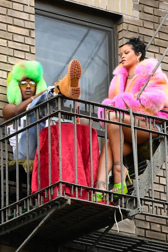 A$AP Rocky & Rihanna / Via VOGUE