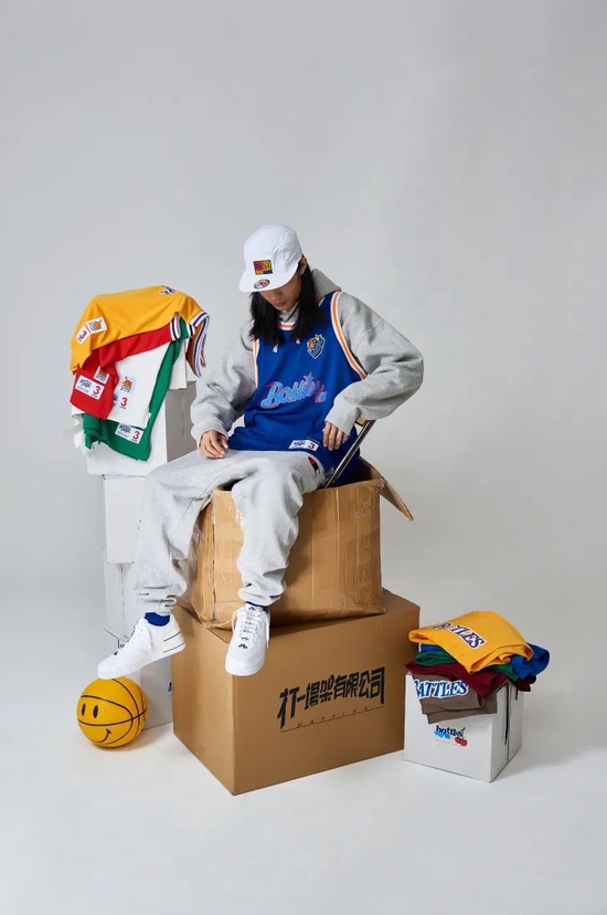 Battles2022ss 刺绣运动篮球服球衣