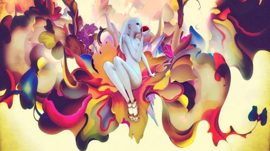 ▲James Jean的艺术作品