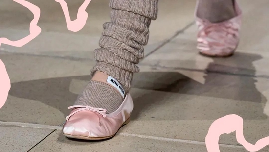 Ballet Flats / Via Miu Miu