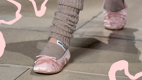  Ballet Flats / Via Miu Miu