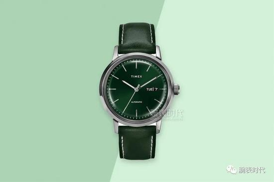 天美时TIMEX Marlin系列Day-Date自动腕表