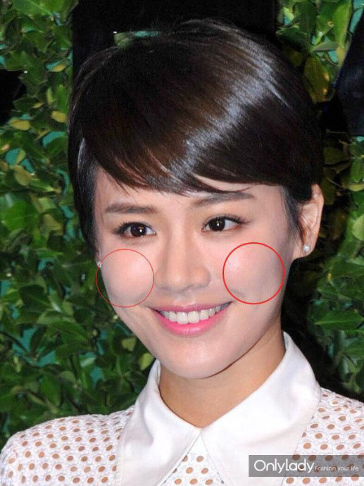 你和女神之间只差一对苹果肌的距离