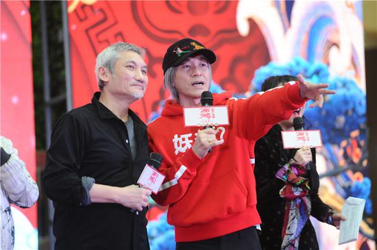 徐克周星驰曝光《西游伏妖篇》幕后"吵架戏"