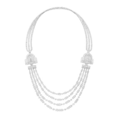 Boucheron 宝诗龙Histoire de Style, Like a Queen高级珠宝系列Frosty White项链