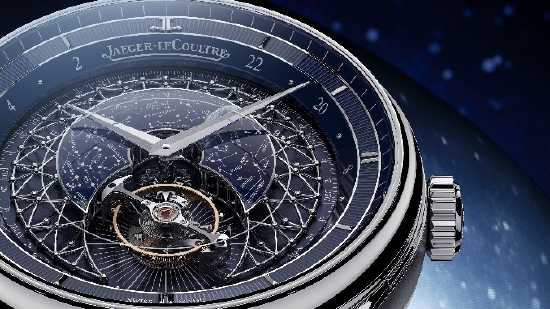 积家Master Hybris Artistica Calibre 945 Atomium超凡复杂工艺大师系列945型机芯白金腕表 – 情境图