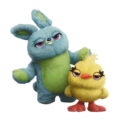 新角色"兔哥和新角色"达鸭"