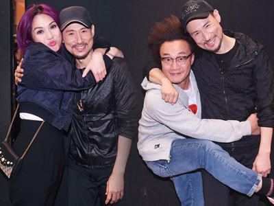 歌神的朋友圈！杨千嬅陈奕迅等合影张学友